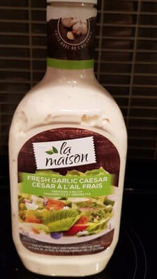 Sauce cesar a l'ail frais