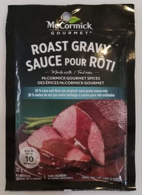 Reduced Sodium Roast Gravy Sauce Mix
