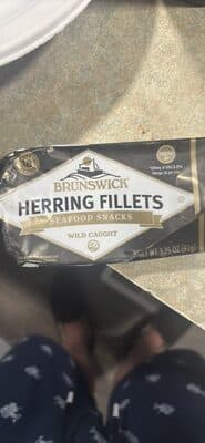 Boneless Herring Fillets Seafood Snacks, Golden Smoked