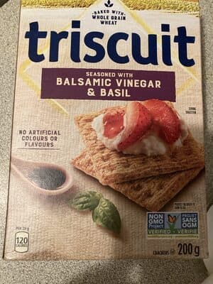 Seasoned With Balsamic & Basil Crackers