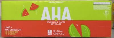 Lime + Watermelon Sparkling Water Beverage