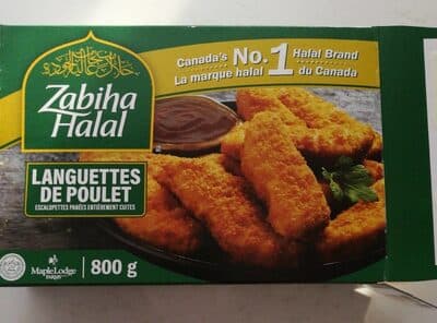 Languette de poulet
