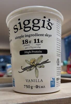 simple ingredient skyr