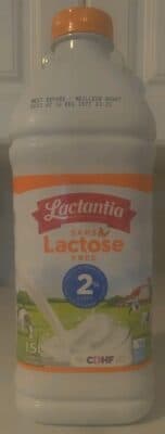 2% Lactose Free Partly Skimmed Milk