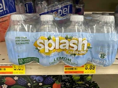 Lemon Flavored Water Beverage