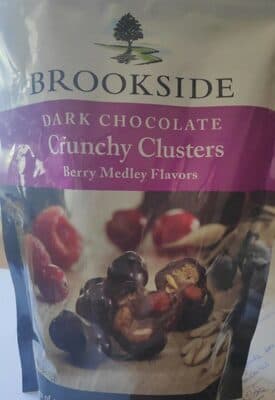 Dark Chocolate Crunchy Clusters, Berry Medley