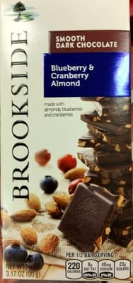 Brookside, Smooth Dark Chocolate, Blueberry & Cranberry Almond