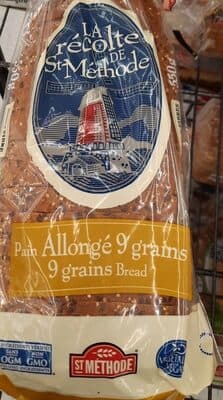 Pain 9 grains allong
