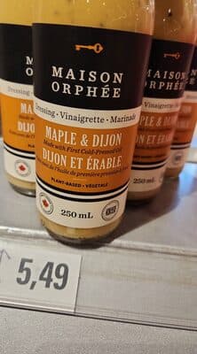 Vinaigrette Dijon et rable