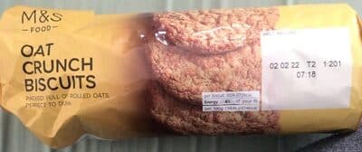 Oat Crunch Biscuits