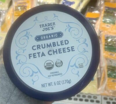 Organic Crumbled Feta Cheese