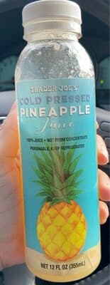 Cold Pressed Pineapple Juice