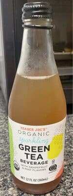 Organic Sparkling Green Tea Beverage