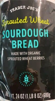 Sprouted Wheat Sourdough Bread