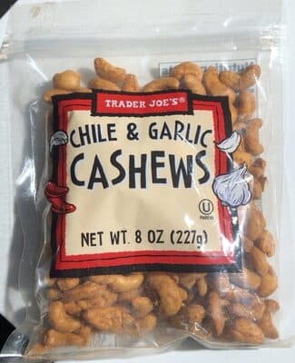 Chile & Garlic Cashews