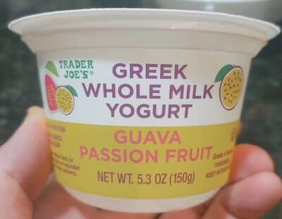 Guava Passion Fruit Greek Whole Milk Yogurt