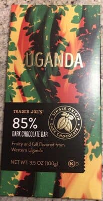 Uganda 85% Dark Chocolate Bar
