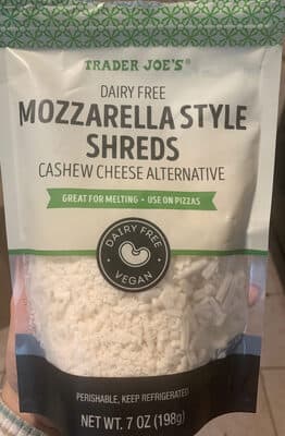 Dairy Free Mozzarella Style Shreds