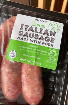 Sweet Italian Sausage