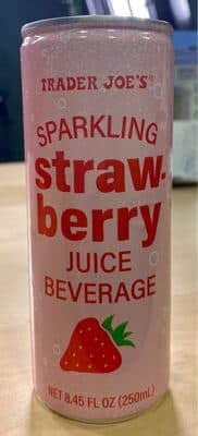 Sparkling Strawberry Juice
