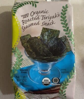 Organic Roasted Teriyaki Seaweed Snack
