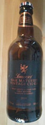Sommerset Oak Matured Vintage Cider