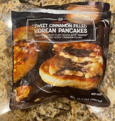 Sweet Cinnamon Filled Korean Pancakes