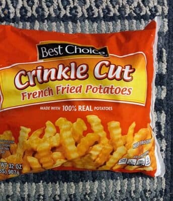 Crinkle Cut French Fried Potatoes
