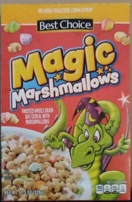 Magic Marshmallows Frosted Whole Grain Oat Cereal With Marshmallows