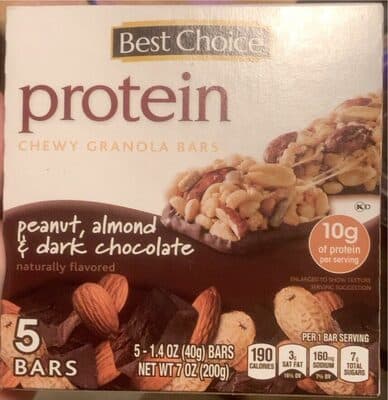 Protein chewy granola bars