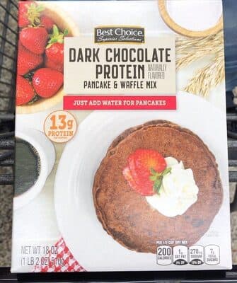 Dark Chocolate Protein Pancake And Waffle Mix
