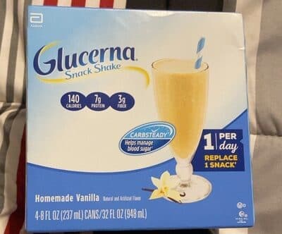Homemade Vanilla Snack Shake