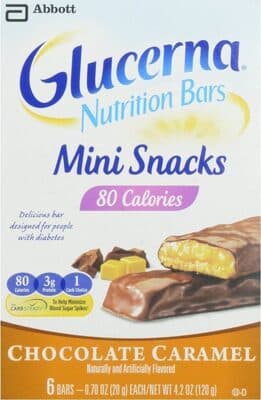 Chocolate Caramel Mini Treats Bars