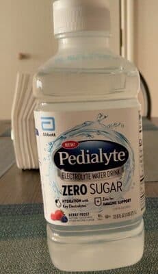 Berry Frost Flavor Electrolyte Water Drink