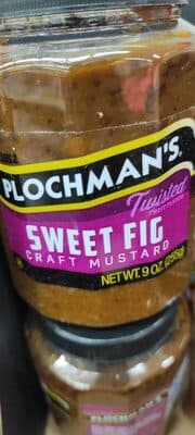 Twisted Fruit Flavor Sweet Fig Craft Mustard