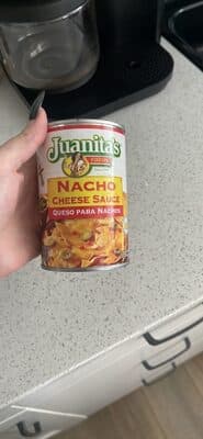 JUANITA'S FOODS, MEXICAN GOURMET, NACHO CHEESE SAUCE