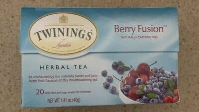 Twinings Tea Bags Berry Fusion Herbal Tea