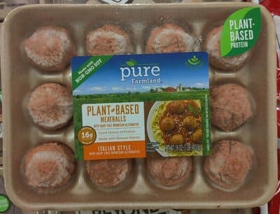 Italian Style Plant-Based Meatballs With Dairy Free Parmesan Alternative