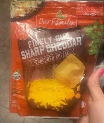 Fancy Shreds, Sharp Cheddar Finely Shredded Cheese