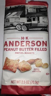 H.K Anderson, Peanut Butter Filled Pretzel Nuggets, Original