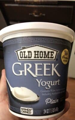 Old Home Greek Plain Yogurt