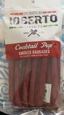 Cocktail Pep Smoked Sausages