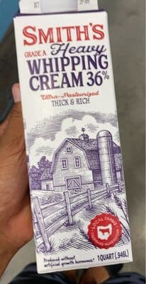 Whipping cream