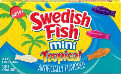 Swedish Fish Soft Candy Tropical Fat Free