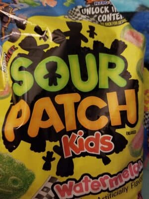 Sour Patch Kids, Soft & Chewy Candy, Watermelon