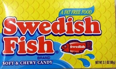 Swedish Fish, Soft Chewy Candy
