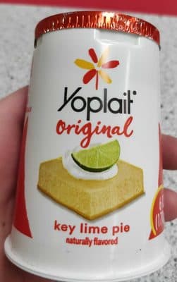 Yoplait Original Key Lime Pie Gluten-Free Low-Fat Yogurt