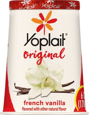 Yoplait Original French Vanilla Low Fat Yogurt