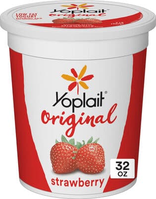 Strawberry Flavored Smooth Style Original Low Fat Yogurt