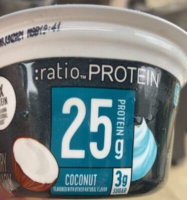 Coconut Flavored Protein Dairy Snack